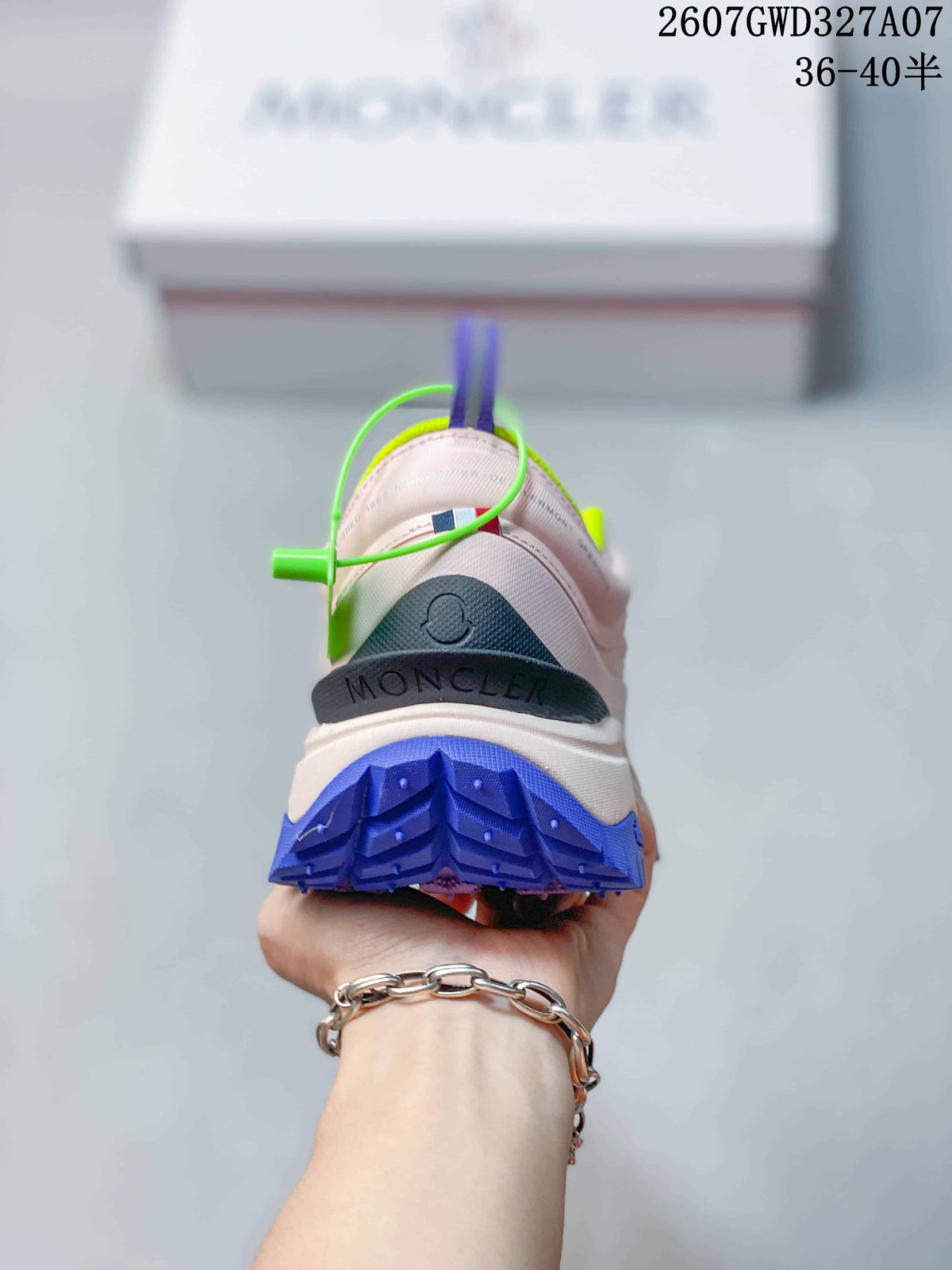 Moncler Grenoble Trailgrip Lite2 Sneakers in Pink Blue 2607GWD327A07 - product image from the listing.