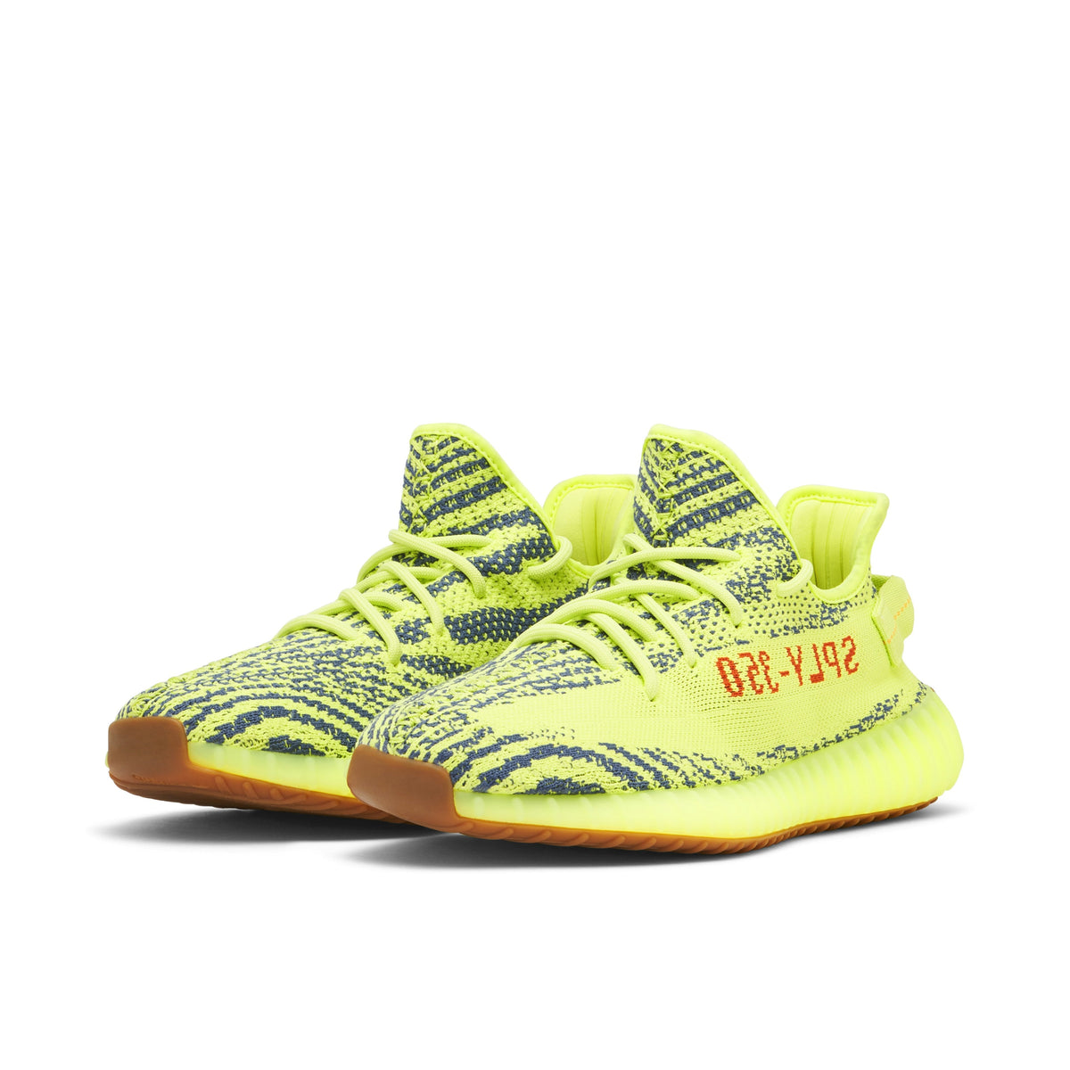 YEEZY BOOST 350 V2 SEMI FROZEN in YELLOW - product image from the listing.