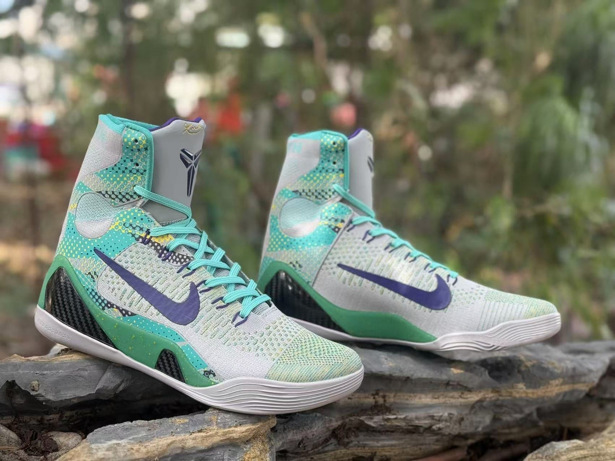 Superhero Colorway - Nike Kobe 9 High-Top Basketball Shoes - product image from the listing.