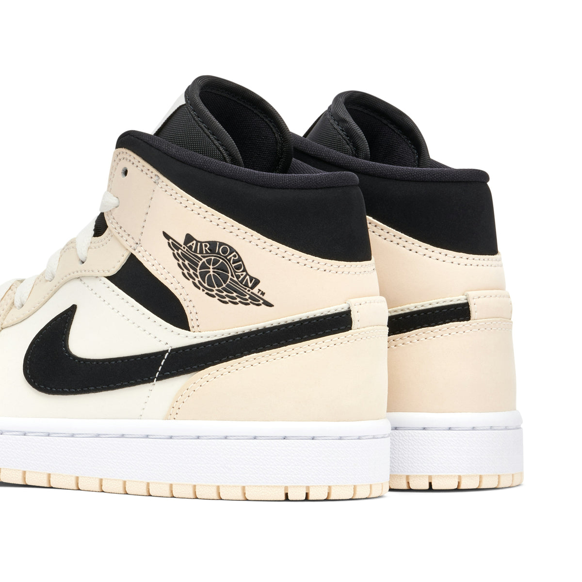 AIR JORDAN 1 MID BARELY in ORANGE - product image from the listing.