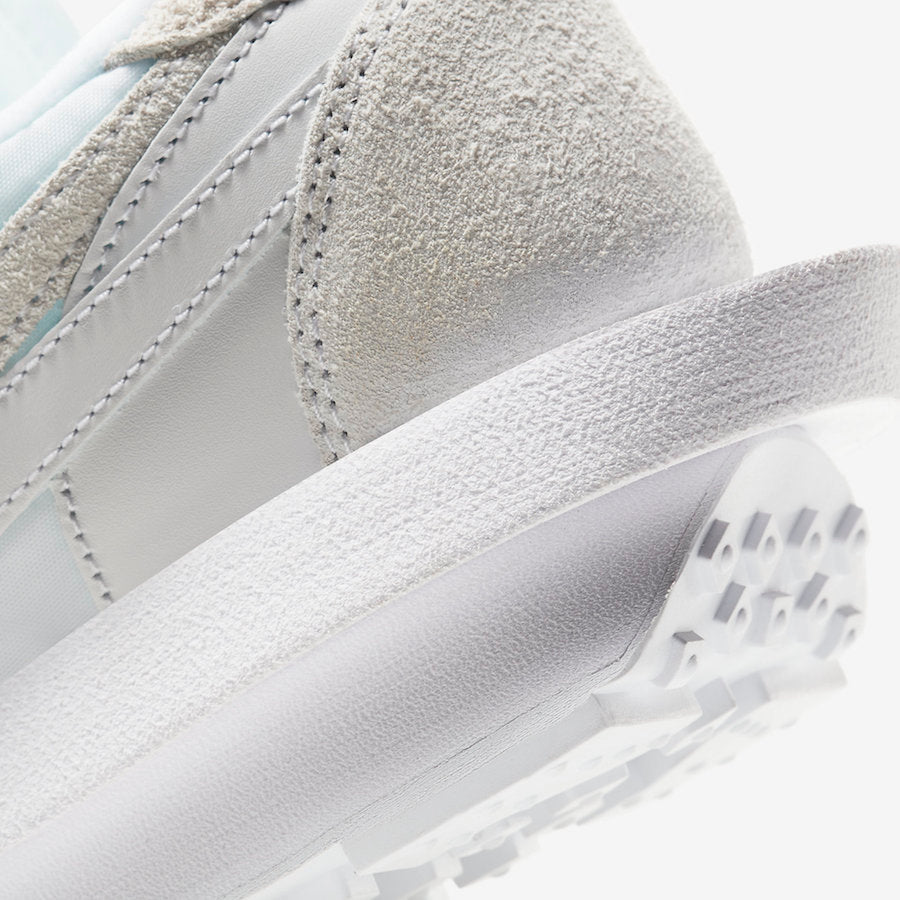 Nike x sacai LDV Waffle White Nylon Trainers BV0073-101 - product image from the listing.