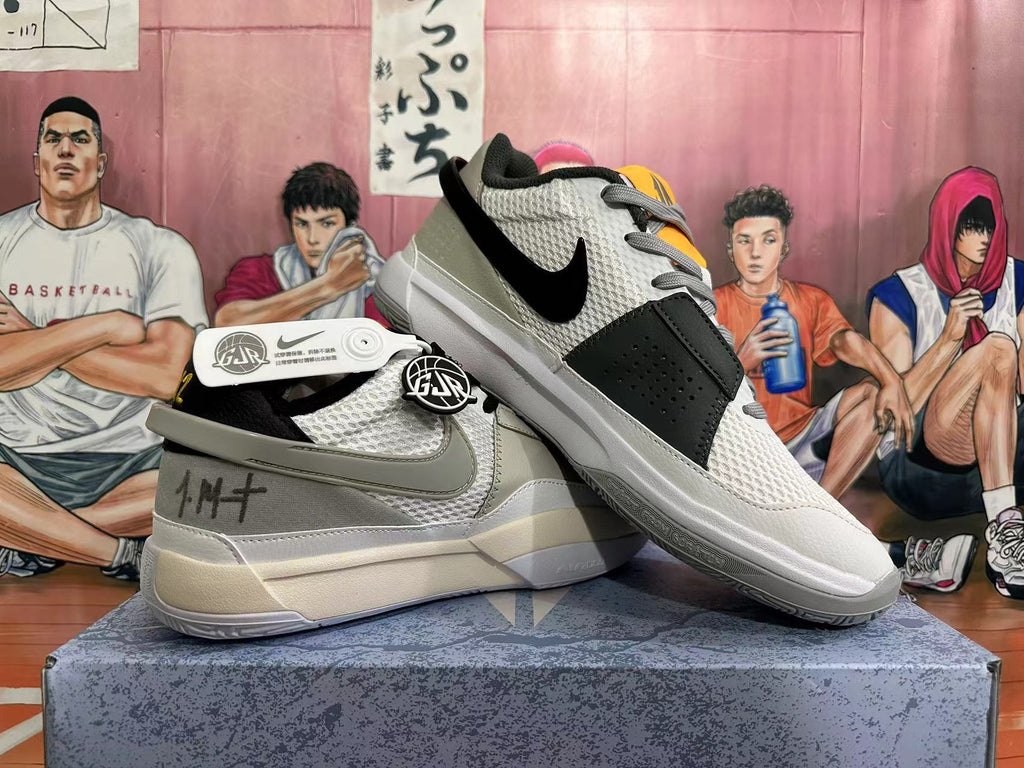 Nike G.T. Cut Academy Basketball Shoes in White Grey - product image from the listing.