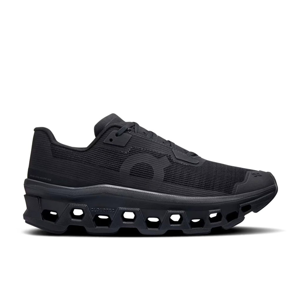 Men's On Cloudmonster Void Black Running Shoes - product image from the listing.