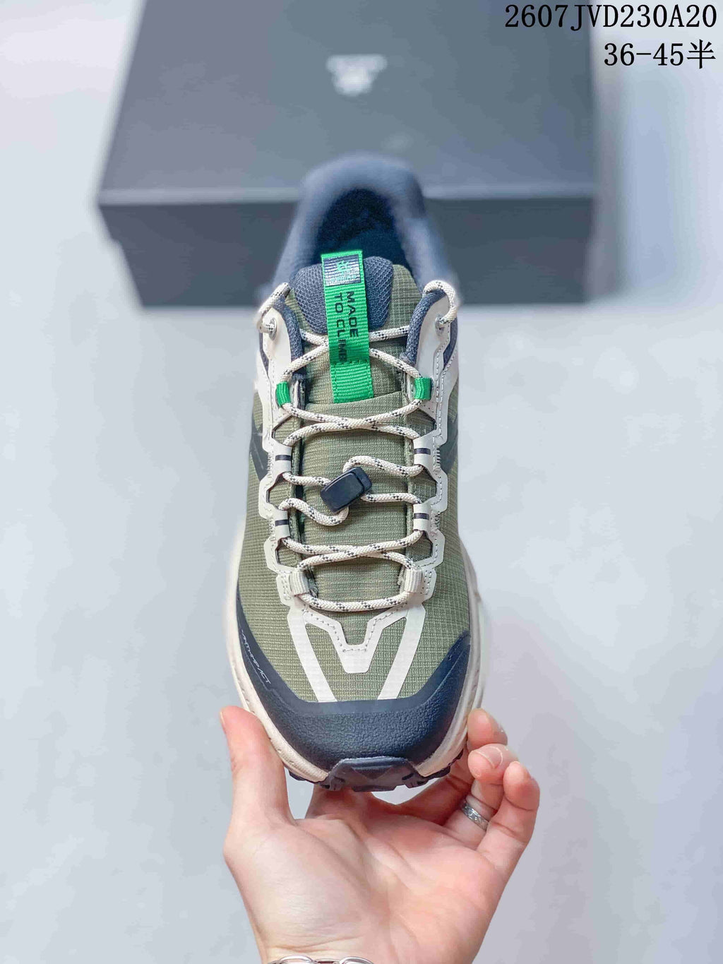KAILAS Shanhang 2 GTX Hiking Shoes in Green Navy 712700RRY - product image from the listing.