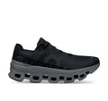 Women's On Cloudmonster Black/Magnet Running Shoes - product image from the listing.