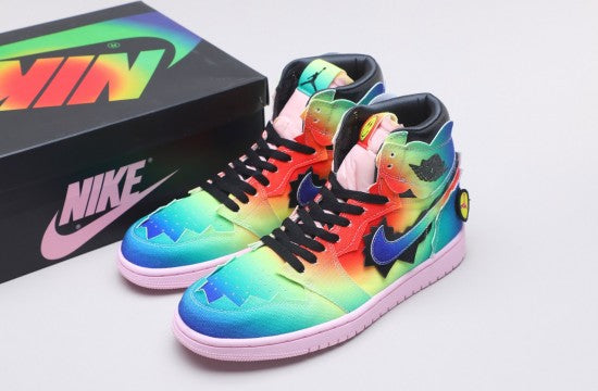 J. Balvin x Air Jordan 1 Retro OG High 'Colors and Vibes' - product image from the listing.