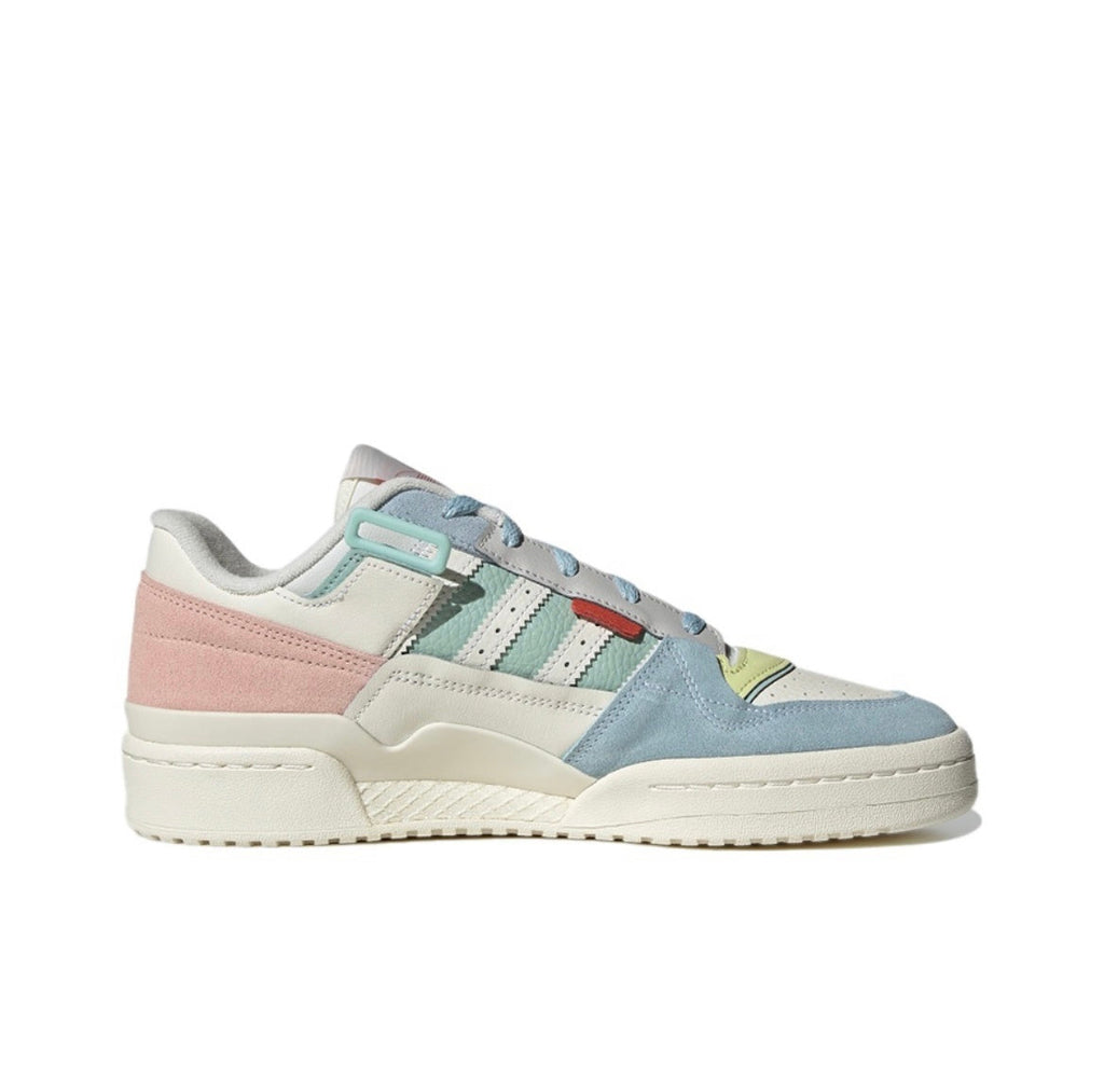 Adidas Originals Forum Exhibit Low Sneakers in White Pastel GX4587 - product image from the listing.