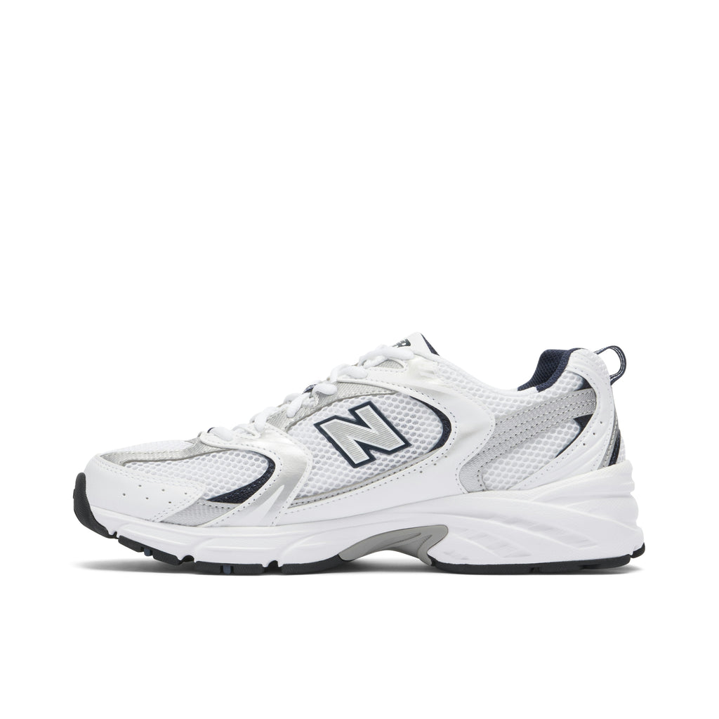 NEW BALANCE 530 in WHITE SILVER NAVY - product image from the listing.