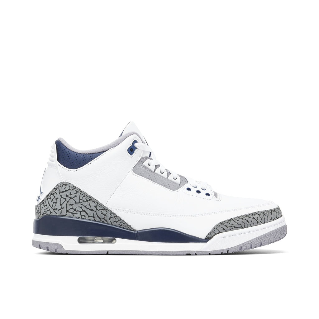 AIR JORDAN 3 in MIDNIGHT NAVY - product image from the listing.