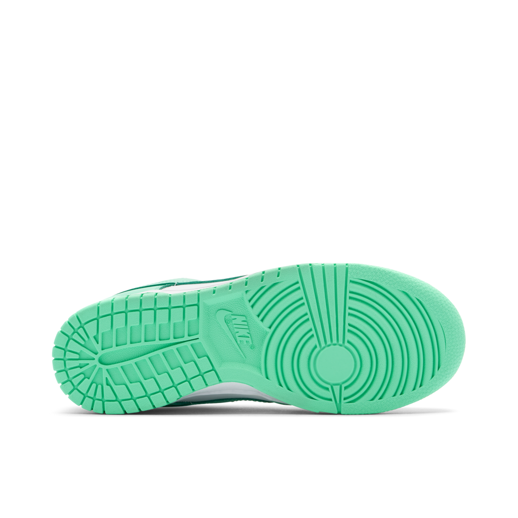 Women's NIKE DUNK LOW GREEN GLOW - product image from the listing.