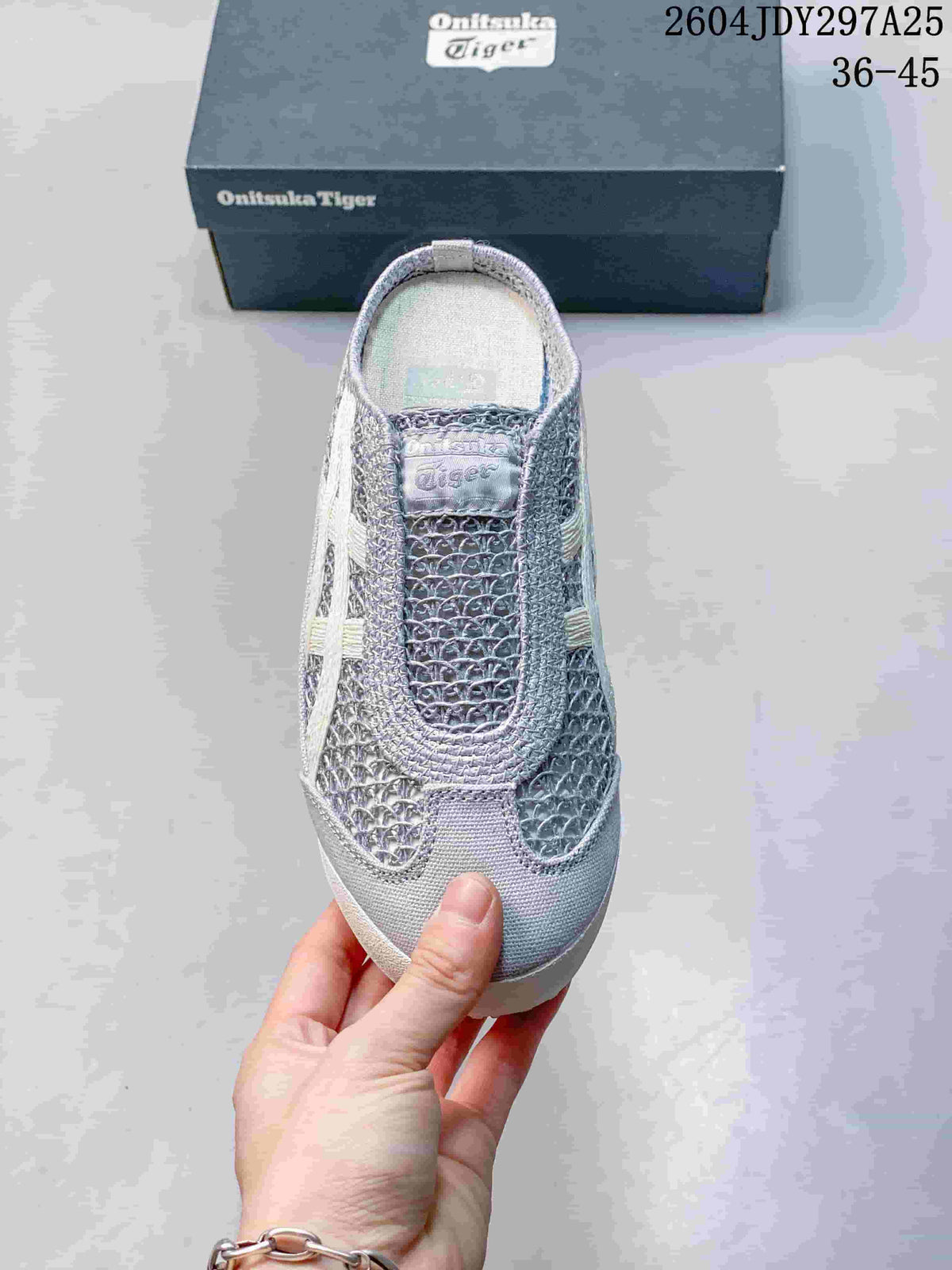 Onitsuka Tiger Mexico 66 Sabot in Gray White 2604JDY297A25 - product image from the listing.