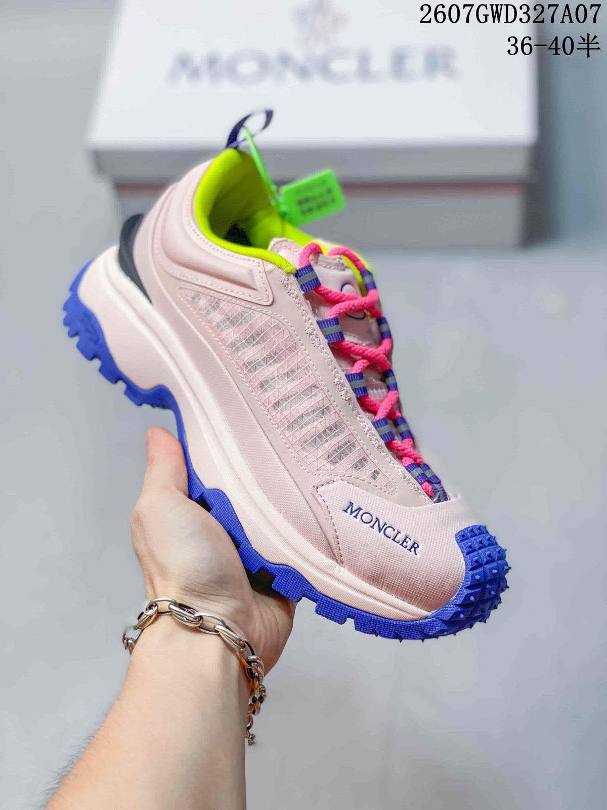 Moncler Grenoble Trailgrip Lite2 Sneakers in Pink Blue 2607GWD327A07 - product image from the listing.