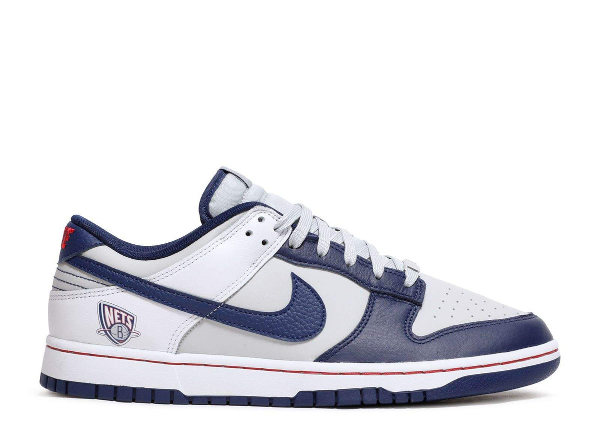"75th Anniversary - Nets" Nike NBA x Dunk Low EMB Sneakers - product image from the listing.