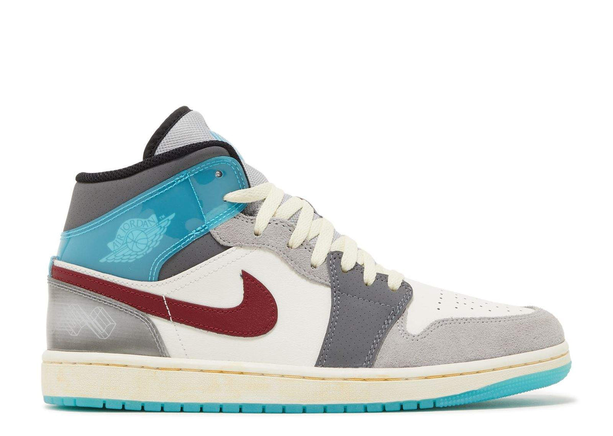 "xploration Unit" Air Jordan 1 Mid Sneakers - product image from the listing.