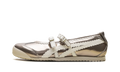 Women's Onitsuka Tiger Mexico 66 TGRS Metallic Pack Ballet Flats - Champagne Cream - product image from the listing.