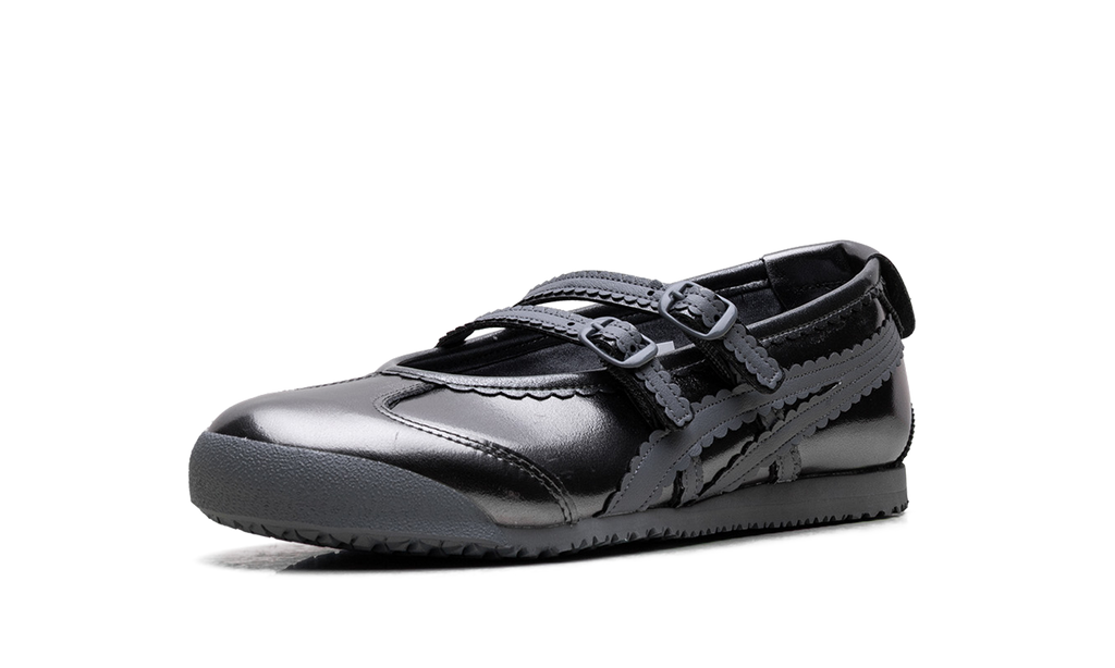 Women's Onitsuka Tiger Mexico 66 TGRS Metallic Pack Ballet Flats - Gunmetal Metropolis - product image from the listing.
