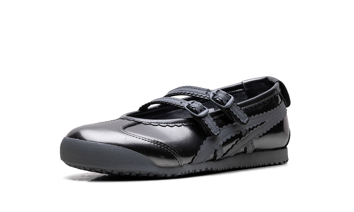 Women's Onitsuka Tiger Mexico 66 TGRS Metallic Pack Ballet Flats - Gunmetal Metropolis - product image from the listing.