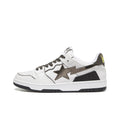 BAPE SK8 Sta Trainers White Black 1H80-291-020 - product image from the listing.