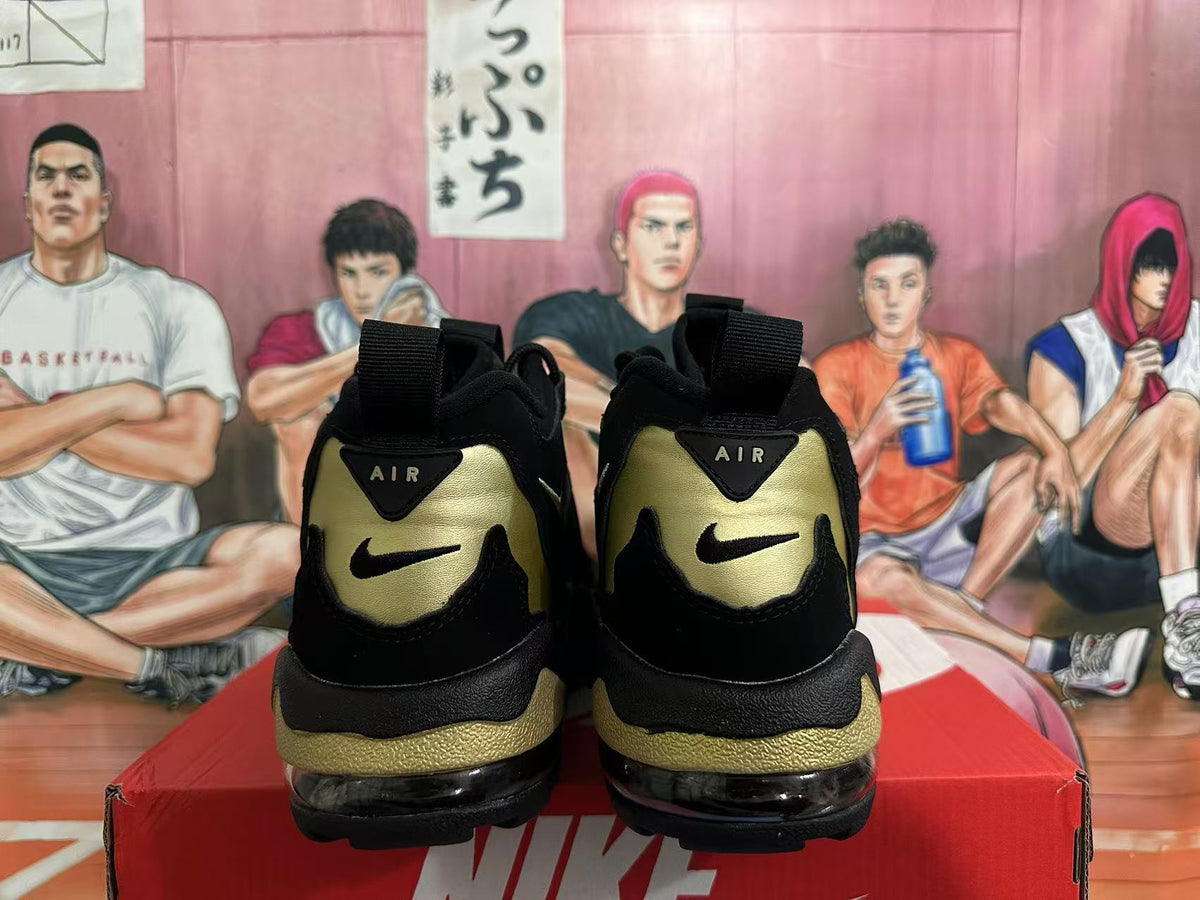 Nike Air Max 2 CB 94 Basketball Sneakers in Black Gold - product image from the listing.