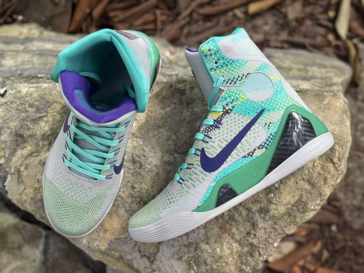 Superhero Colorway - Nike Kobe 9 High-Top Basketball Shoes - product image from the listing.