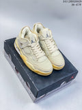 Air Jordan 4 Retro OG Sneakers Cream Style 2411JHD320A29 - product image from the listing.