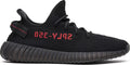 "Bred" Yeezy Boost 350 V2 - product photo shown in the listing for this item.