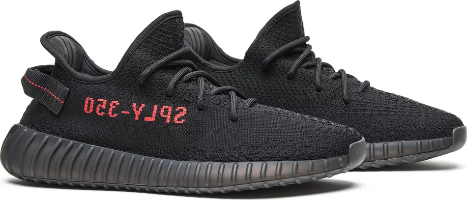 "Bred" Yeezy Boost 350 V2 - product photo shown in the listing for this item.