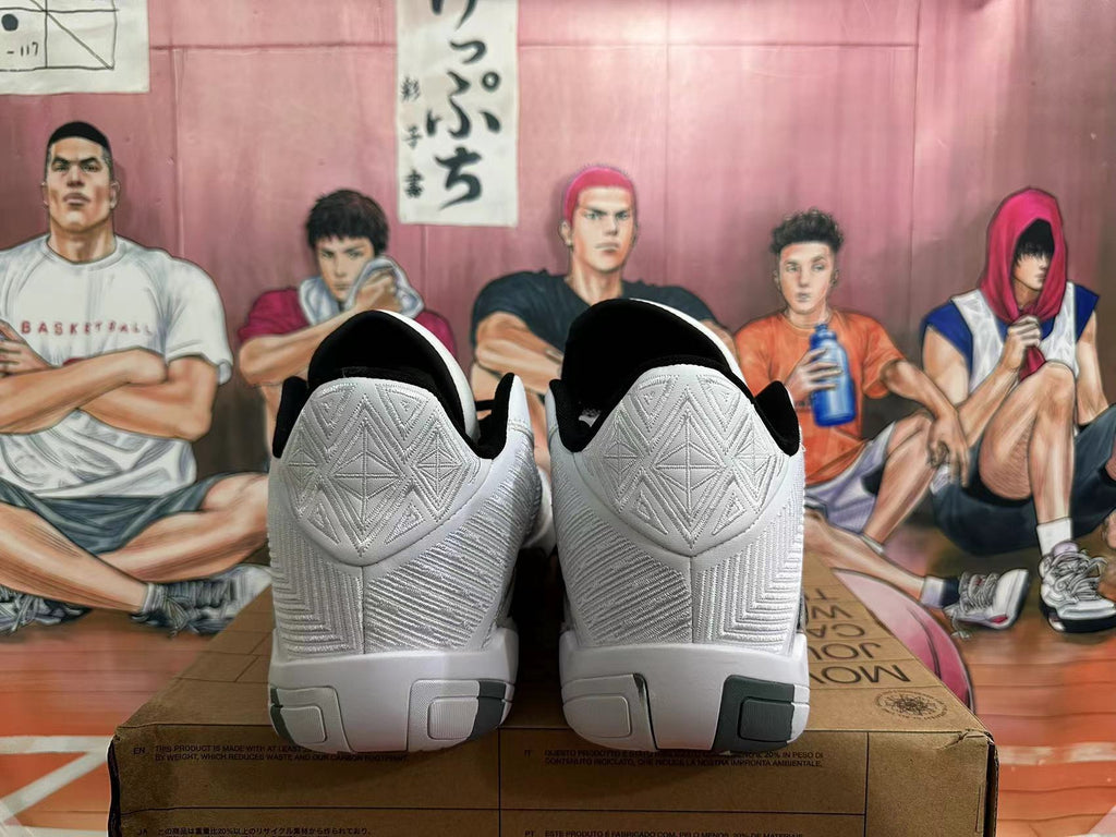 Jordan Luka 2 Basketball Shoes in White Black Metallic Gold - product image from the listing.