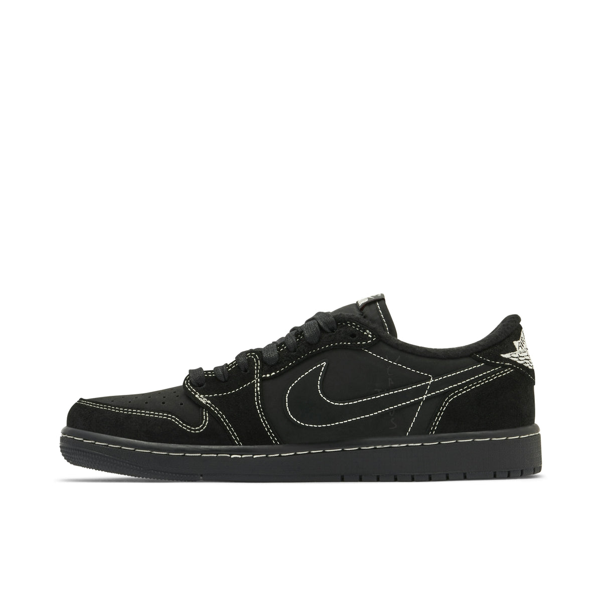 AIR JORDAN 1 RETRO LOW OG SP X TRAVIS SCOTT in BLACK PHANTOM - product image from the listing.