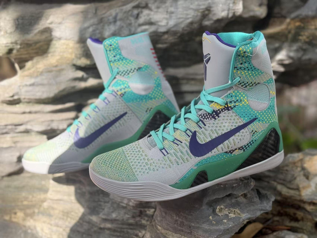 Superhero Colorway - Nike Kobe 9 High-Top Basketball Shoes - product image from the listing.