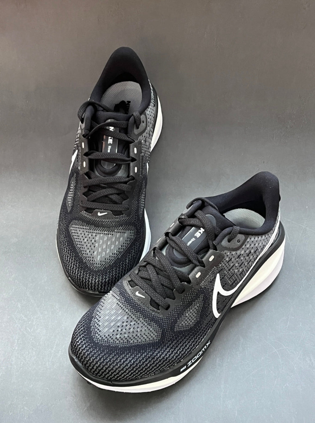 Nike Air Zoom Vomero 17 Running Shoes in Black FB1309-004 - product image from the listing.