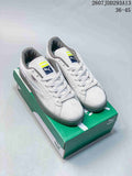 PUMA BMW MMS Suede XL Sneakers in White and Gray 2607JDD293A13 - product image from the listing.