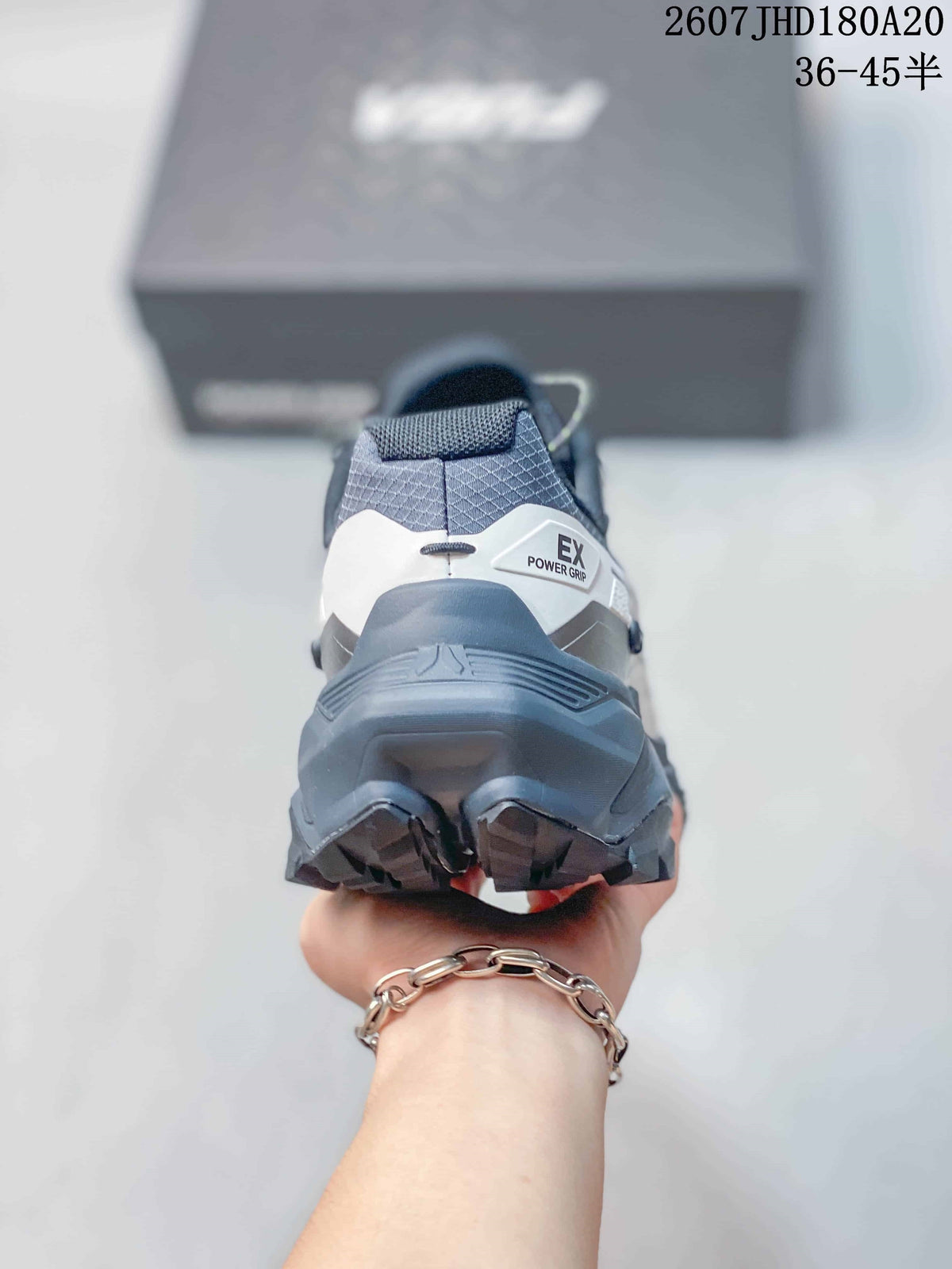 Kailas Expedition Low-Top Hiking Shoes in White Navy 2607JHD180A20 - product image from the listing.