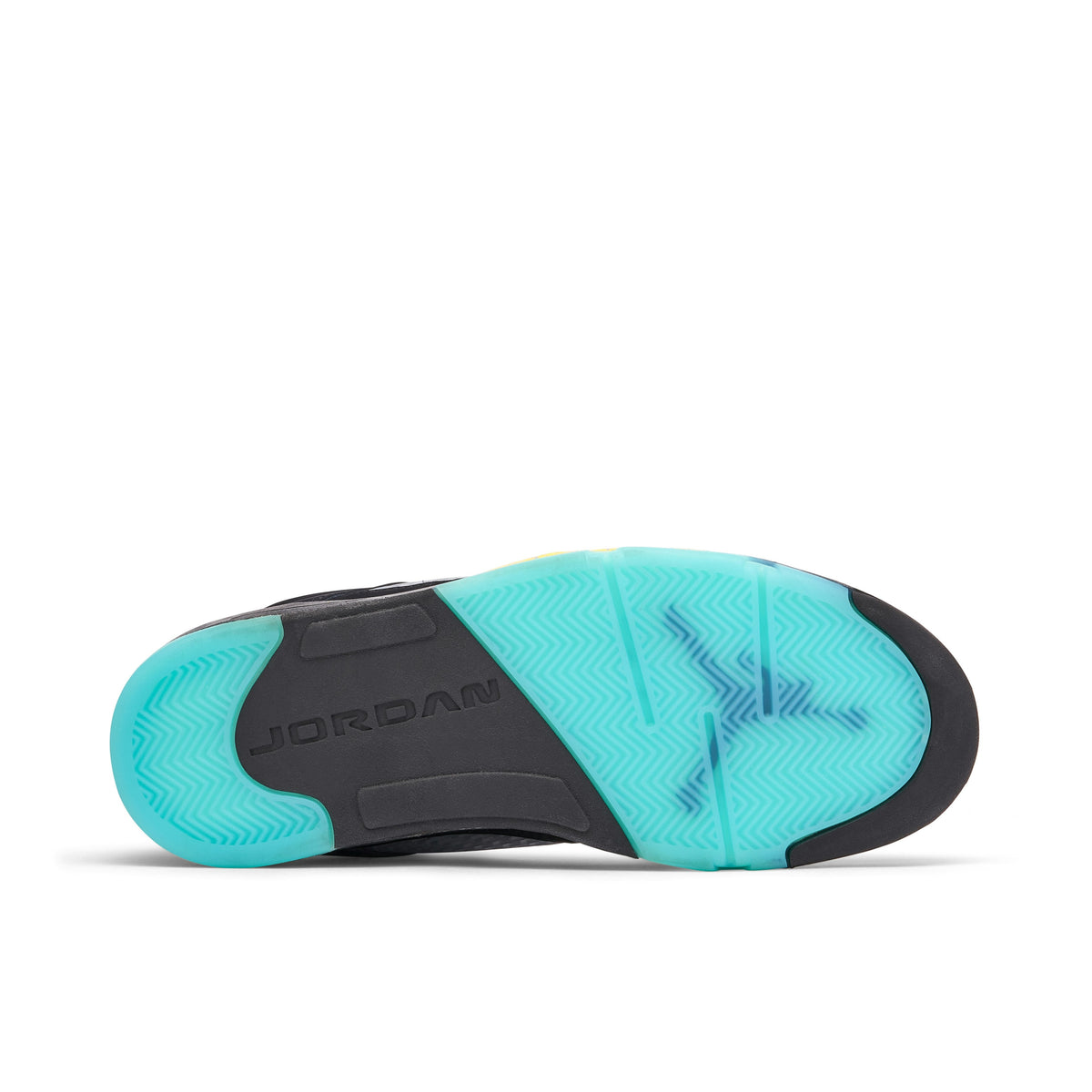 AIR JORDAN 5 in AQUA - product photo shown in the listing for this item.