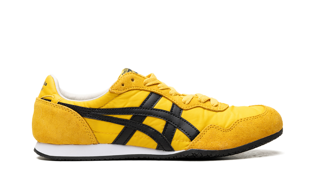Onitsuka Tiger Serrano Sneakers in Yellow Black - product image from the listing.