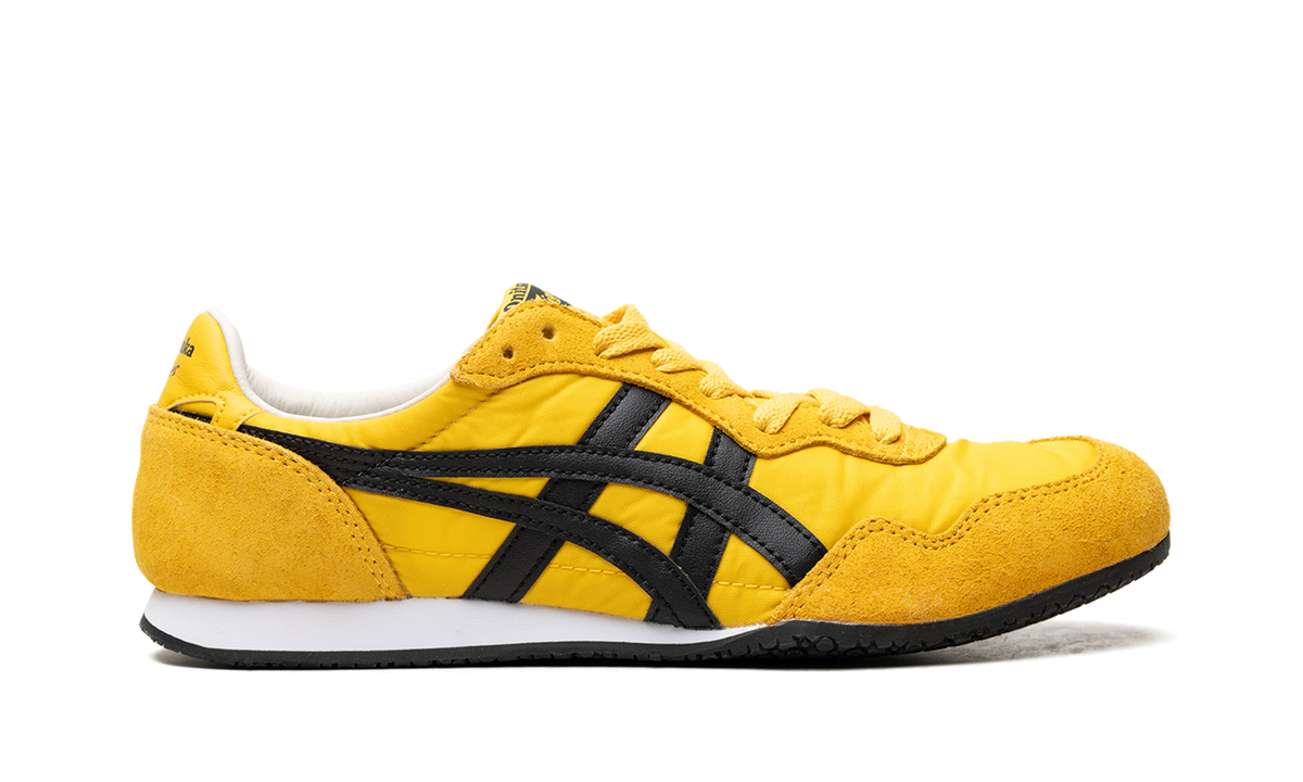 Onitsuka Tiger Serrano Sneakers in Yellow Black - product image from the listing.