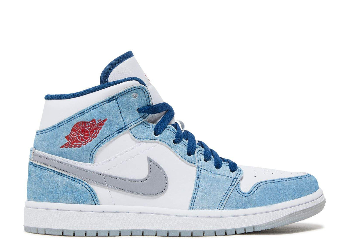 "French Blue" Air Jordan 1 Mid SE Sneakers - product image from the listing.