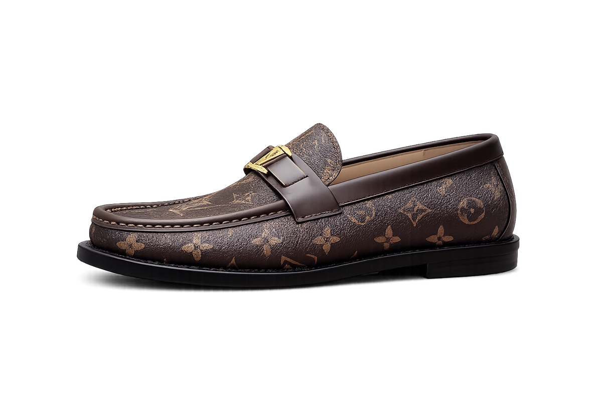 Monogram Loafers in Leather - product image from the listing.
