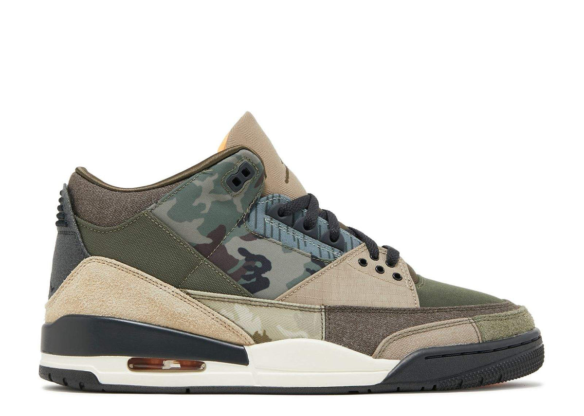 "Patchwork" Air Jordan 3 Retro Sneakers - product image from the listing.