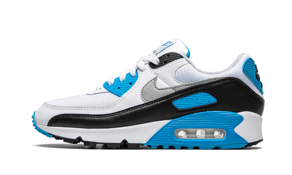 "Laser Blue" Air Max 90 CJ6779 100 - product image from the listing.
