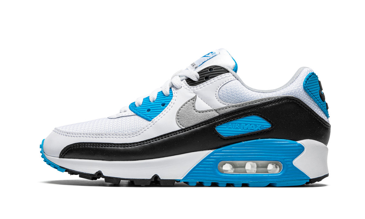"Laser Blue" Air Max 90 CJ6779 100 - product image from the listing.