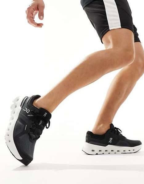 On Cloudrunner 2 Eclipse Running Shoes in Black - product image from the listing.