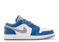 "True Blue Cement" Air Jordan 1 Low Sneakers - product image from the listing.