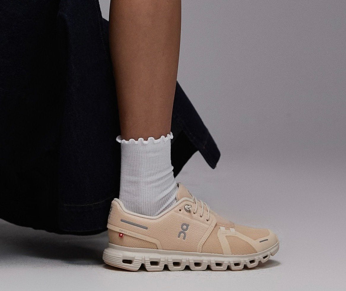 On Cloud 6 Blonde Dew Lifestyle Trainers - product image from the listing.