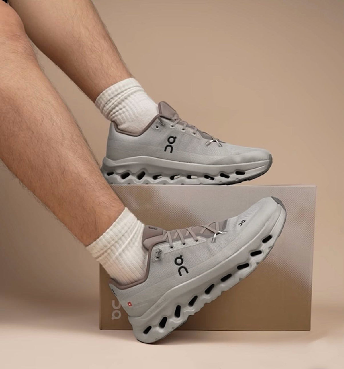 On Cloudtilt Cinder Ash Lifestyle Trainers - product image from the listing.