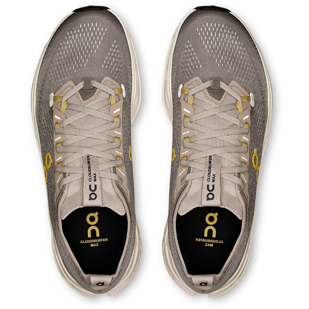 On Cloudsurfer Max Cinder Pelican Shoes for Running - product image from the listing.