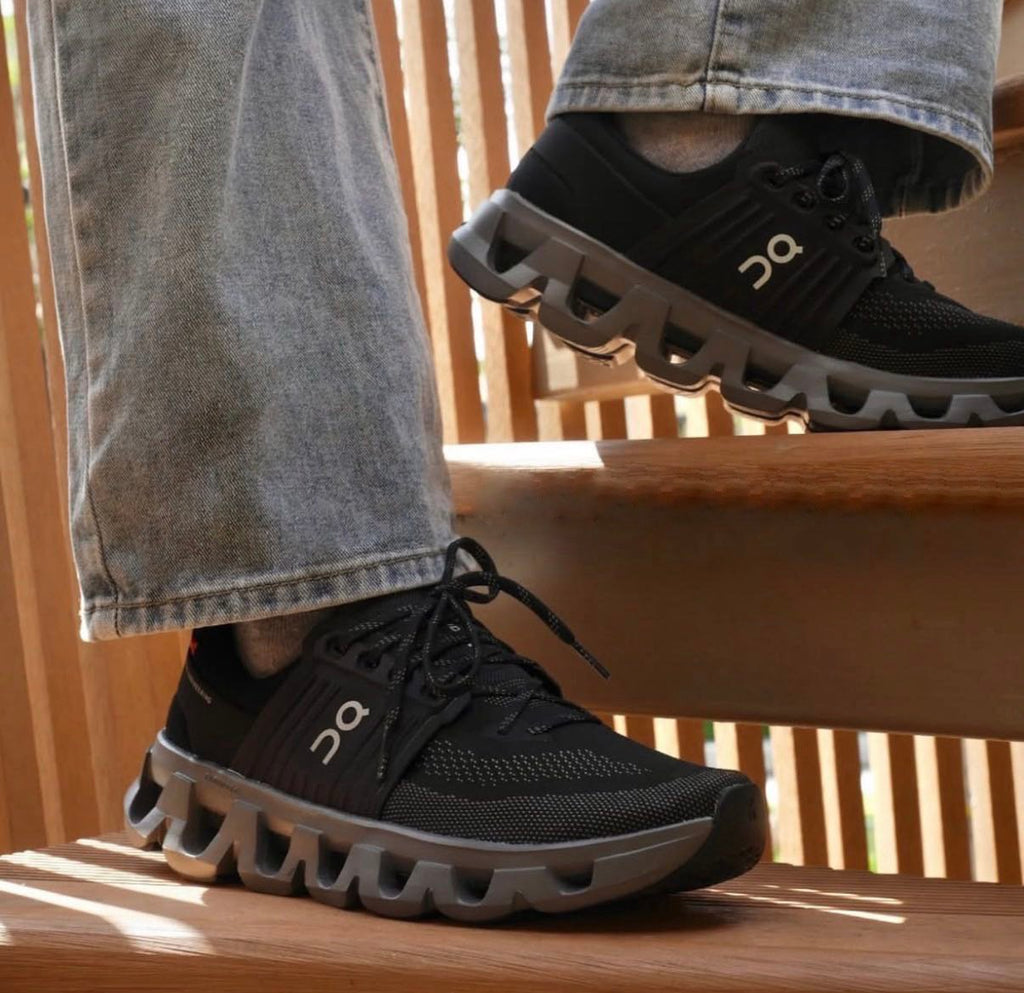 On Cloudswift 4 AD Black Rock Shoes for Running - product image from the listing.