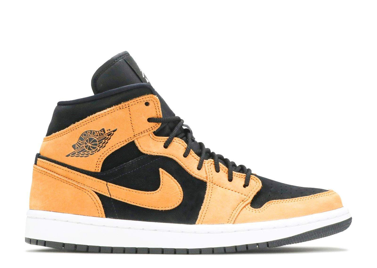 "Desert Ochre" Air Jordan 1 Mid SE Sneakers - product image from the listing.