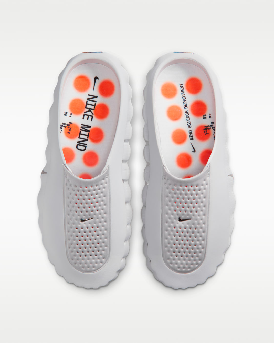 Men's Nike Mind 001 Pregame Mules - product image from the listing.