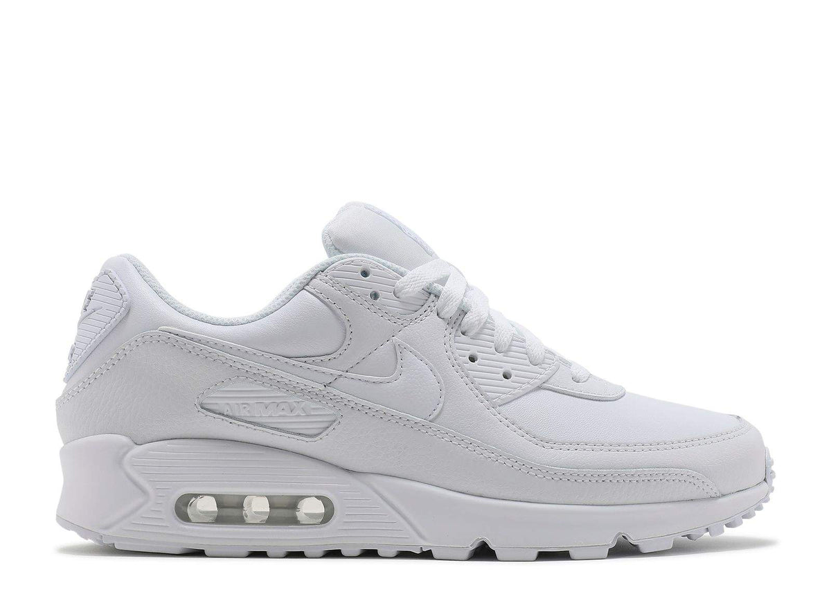 "Triple White" Nike Air Max 90 LTR Sneakers - product image from the listing.